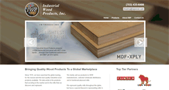 Desktop Screenshot of industrialwoodprod.com